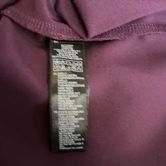 Forever 21 Sleeveless Purple & Black Open Chest Above Knee Zip Up Dress S25* - Picture 5 of 5